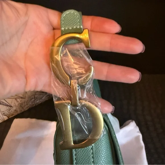 NWNT light Green Saddle Bag shoulder bag& crossbody bag